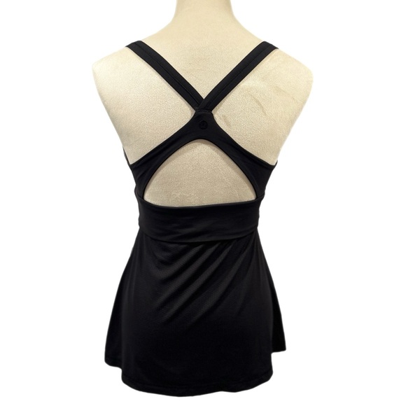 lululemon Wrap It Up Tank -Blk Sz 12 - Picture 2 of 3